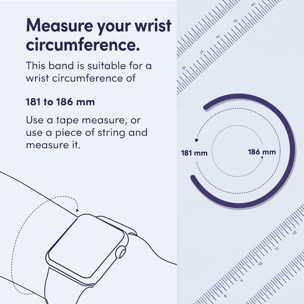 Apple Braided Solo Loop Apple Watch | 44/45/46/49 mm - Size 9 - Black Unity