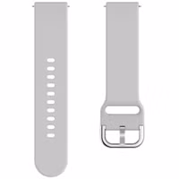 imoshion Siliconen bandje Samsung Galaxy Watch 4 / 5 / 6 / 7 / FE (20 mm) - Lichtgrijs