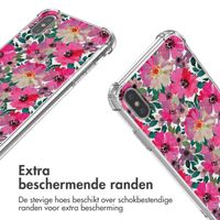 imoshion Design hoesje met koord iPhone Xs / X - Flower Water