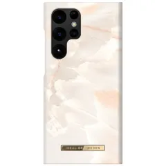 iDeal of Sweden Fashion Backcover Samsung Galaxy S23 Ultra - Rose Marble