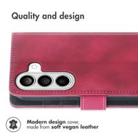 imoshion Bookcase with Strap Samsung Galaxy S26 - Red