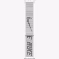 Apple Nike Sport Loop Band Apple Watch Series 1 t/m 11 / SE / Ultra (44/45/46/49 mm) - White
