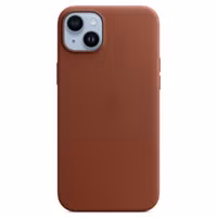 Apple Leather Backcover MagSafe Apple iPhone 14 Plus - Umber