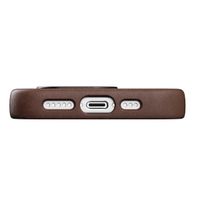 Woodcessories Bio Leather Case MagSafe iPhone 15 Pro - Bruin