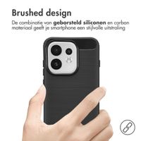 imoshion Brushed Backcover Oppo Reno 16 / 16 Pro - Zwart