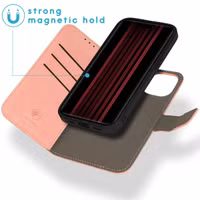 imoshion Uitneembare 2-in-1 Luxe Bookcase Apple iPhone 15 - Roze