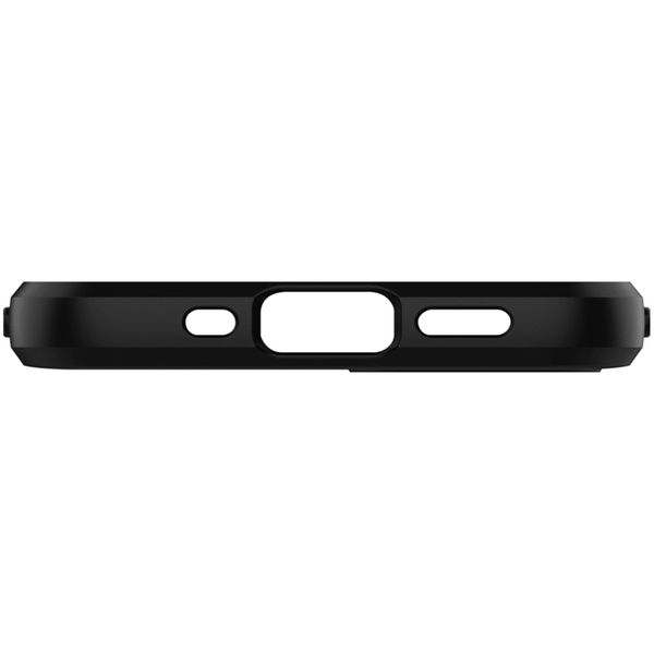 Spigen Rugged Armor Backcover iPhone 12 Mini - Zwart