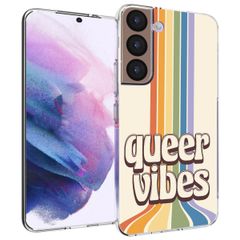 imoshion Design hoesje Samsung Galaxy S22 - Rainbow Queer vibes