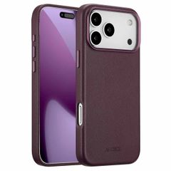 Accezz Leather Case with MagSafe Apple iPhone 17 Pro Max - Heath Purple