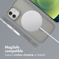 imoshion Colour Guard Back Cover with MagSafe Apple iPhone 12 (Pro) - Grey