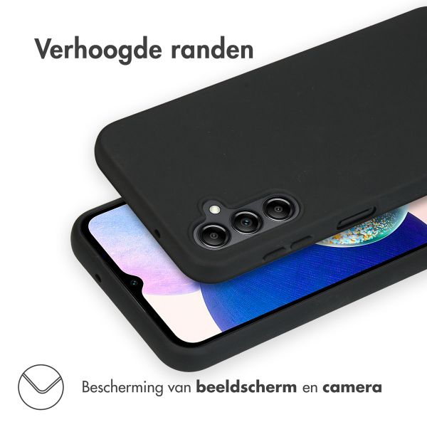 Accezz Color Backcover Samsung Galaxy A14 (5G/4G) - Zwart