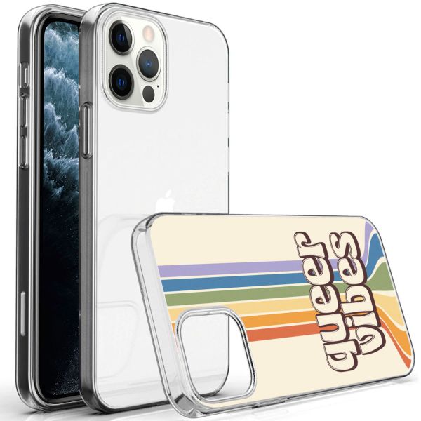 imoshion Design hoesje iPhone 12 (Pro) - Rainbow Queer vibes