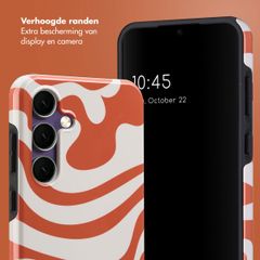 Selencia Vivid Backcover Samsung Galaxy S24 FE - Dream Swirl Orange