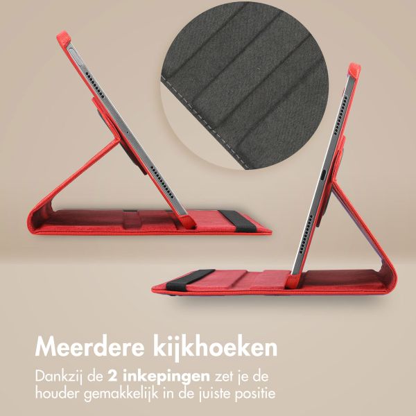 imoshion 360° draaibare Bookcase voor de Lenovo Tab P12 - Rood