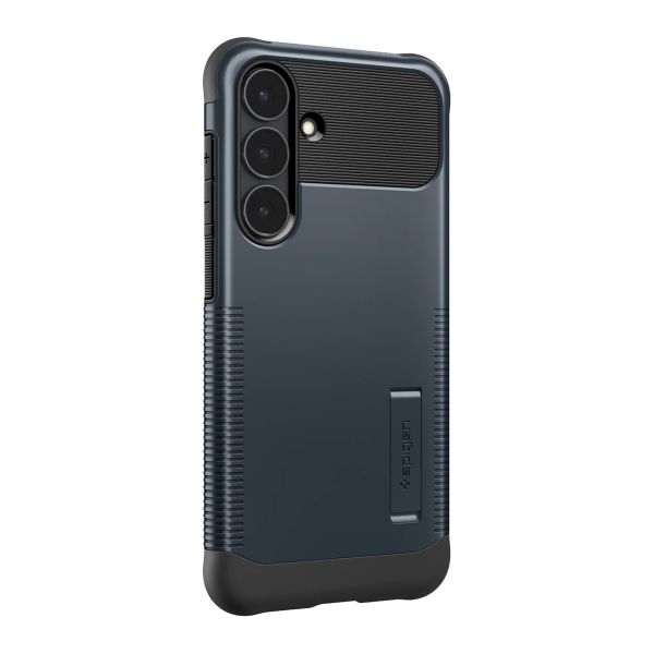 Spigen Slim Armor Backcover MagSafe Samsung Galaxy S25 FE - Metal Slate