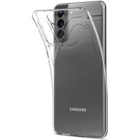 Spigen Crystal Flex Backcover Samsung Galaxy S21 - Transparant