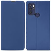 imoshion Slim Folio Bookcase Motorola Moto G60s - Donkerblauw