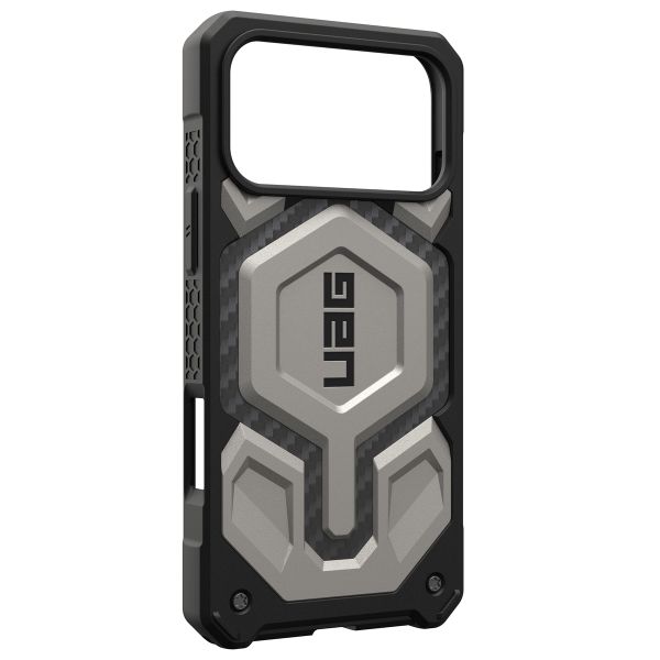 UAG Monarch Pro Backcover Apple iPhone 17 Pro - Titanium