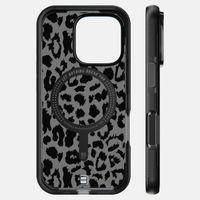 BodyGuardz Ace Pro MagSafe Backcover Apple iPhone 16 Pro - Black / Leopard