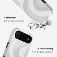 Selencia Vivid Backcover met MagSafe Apple iPhone Air - Desert Waves Beige