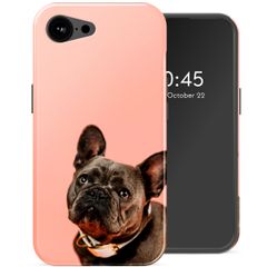 Ontwerp je eigen tough case Apple iPhone 16e - Wit