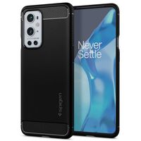 Spigen Rugged Armor Backcover OnePlus 9 Pro - Zwart