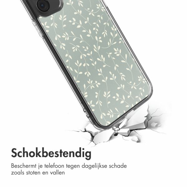 imoshion Design hoesje Apple iPhone 11 - Smoke Green Flowers