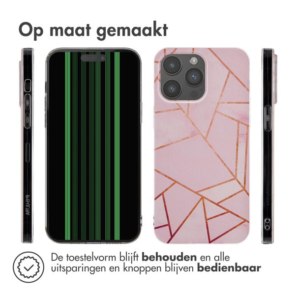 imoshion Design hoesje Apple iPhone 15 Pro Max - Pink Graphic