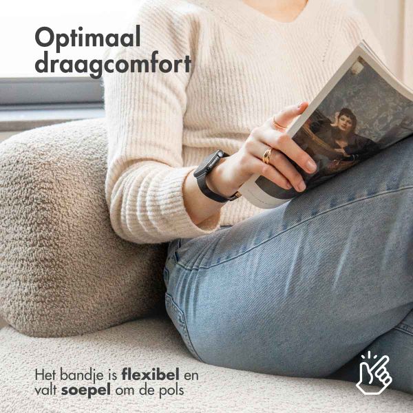 imoshion Milanees vouwbandje Xiaomi Mi Band 7 - Zwart