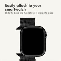 imoshion Milanese Magnetic Band Apple Watch | 38/40/41/42 mm - Black