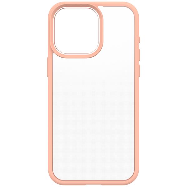 OtterBox React Backcover iPhone 15 Pro Max - Transparant / Peach