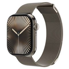 Vonmählen Milanese Loop 2 bandje Apple Watch | 38/40/41/42 mm - Desert Sand