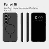 imoshion Colour Back Cover with Thin MagSafe Ring Samsung Galaxy S26 - Black