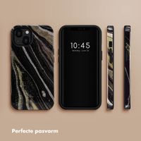 Selencia Vivid Tough Backcover iPhone 13 - Chic Marble