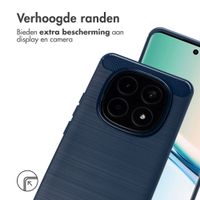 imoshion Brushed Backcover Xiaomi Redmi Note 15 (5G) - Donkerblauw