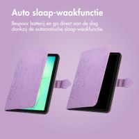 imoshion Mandala Bookcase Samsung Galaxy Tab A11 Plus - Lila