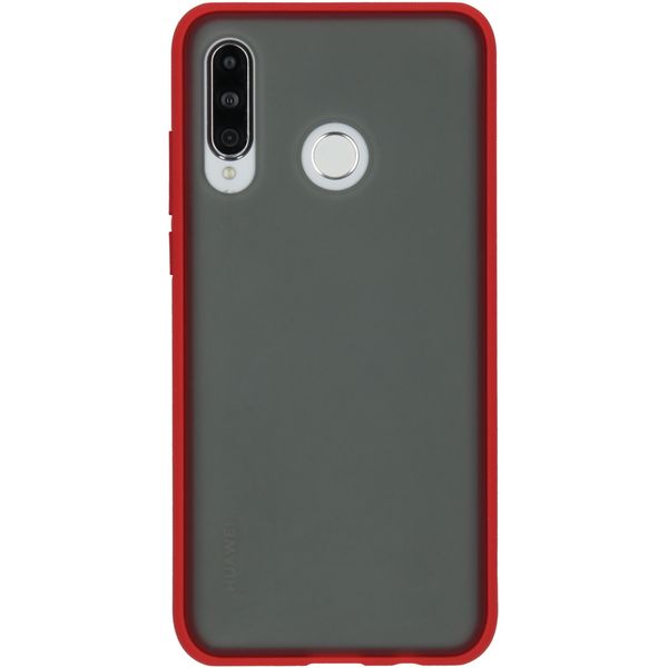 imoshion Frosted Backcover Huawei P30 Lite - Rood