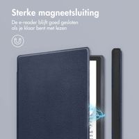 imoshion Slim Soft Case Bookcase Pocketbook InkPad Color 3 / InkPad 4 - Donkerblauw