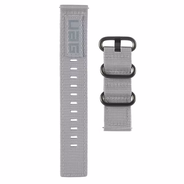 UAG Nato Strap band Samsung Galaxy Watch 42 mm - Grijs