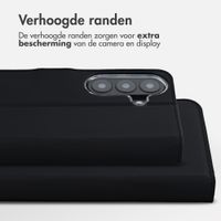 Accezz Wallet Softcase Bookcase Samsung Galaxy S26 FE - Zwart