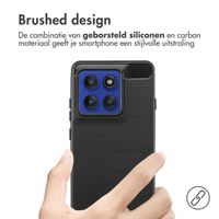 imoshion Brushed Backcover Motorola Edge 60 Pro - Zwart