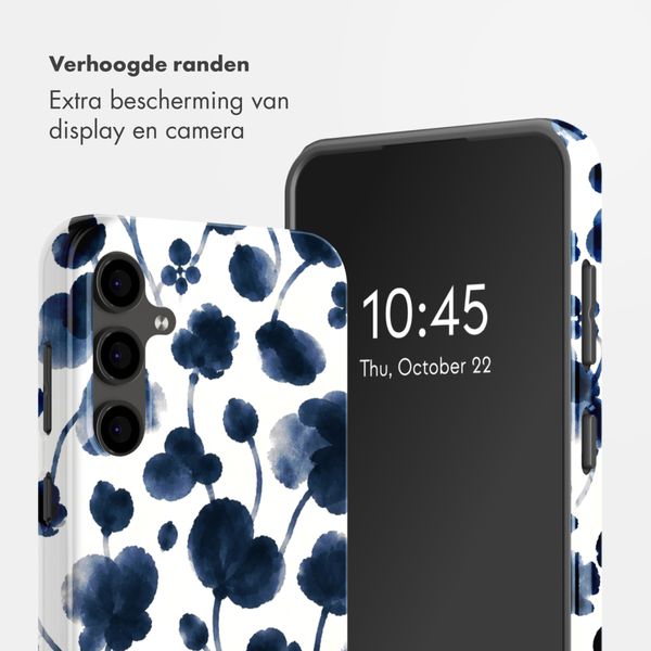 Selencia Vivid Backcover Samsung Galaxy S24 FE - Midnight Blossom