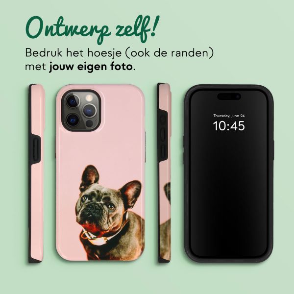 Ontwerp je eigen tough case Apple iPhone 12 Pro Max - Wit