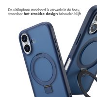 Accezz Ring Stand Backcover met MagSafe Apple iPhone 17 - Blauw