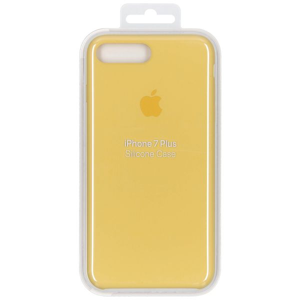 Apple Silicone Backcover Apple iPhone 8 Plus / 7 Plus - Pollen