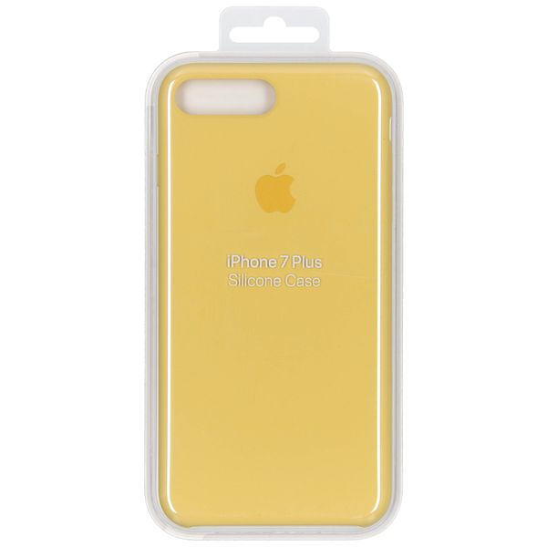 Apple Silicone Backcover iPhone 8 Plus / 7 Plus - Pollen