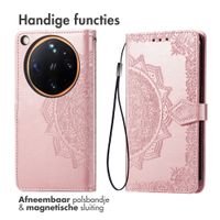 imoshion Mandala Bookcase Oppo Find X9 Ultra - Rose Gold