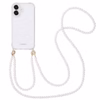imoshion Backcover met Telefoonkoorden Apple iPhone 16 - Parels