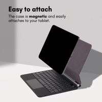 Accezz Magnetic Bluetooth Keyboard Apple iPad Air 13 inch (2026) M4 / (2025) M3 / (2024) M2 / iPad Pro 12.9 (2018/2020/2021/2022) - QWERTY / NL - Black