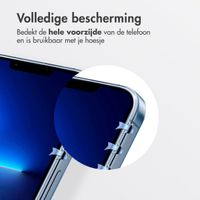 Accezz Gehard Glas Screenprotector + Applicator Apple iPhone 13 Pro Max / 14 Plus